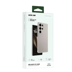 قاب Delgado PC گرین لاین سامسونگ S25 Ultra مدل GNDPCS25UCL