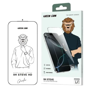 گلس استیو شفاف گرین لاین Steve آیفون iPhone 17 Pro Max