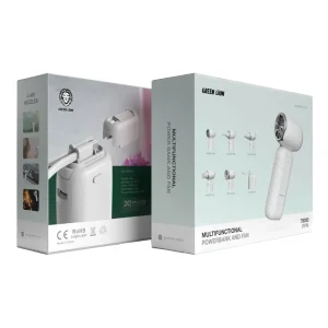 جت فن چندکاره و پاوربانک 10000 گرین لاین مدل GL-MF110