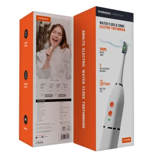 مسواک شارژی و واترفلوس پرودو مدل Porodo Lifestyle PD-LFST139