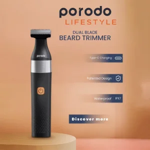 ماشین اصلاح دو تیغه ضدآب پرودو مدل PDLSROBTBK