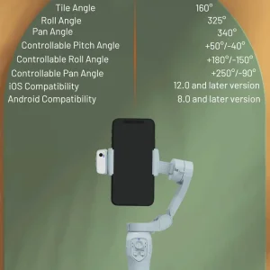 گیمبال و استابلایزر سه محوره موبایل پرودو مدل PD-AITGM