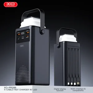 پاوربانک ایکس او مدل PR286 ظرفیت 50000 میلی آمپر توان 22.5 وات