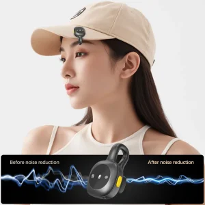 میکروفون یقه‌ای بی سیم ارلدام مدل MC18 دوکاربره تایپ سی و لایتنینگ