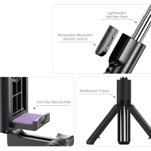 سه پایه و مونوپاد بلوتوثی ارلدام ZP34