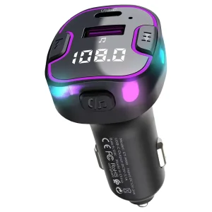 شارژر فندکی و اف ام پلیر بلوتوثی ارلدام مدل M99 توان 3.1 وات