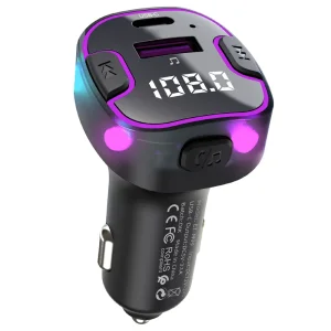 شارژر فندکی و اف ام پلیر بلوتوثی ارلدام مدل M99 توان 3.1 وات