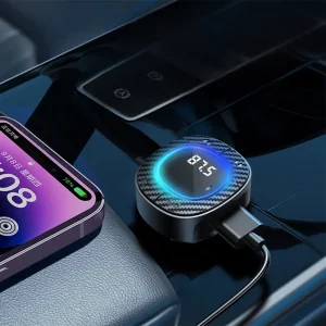 شارژر فندکی و اف ام پلیر بلوتوثی ارلدام مدل M106 توان 3.1 وات