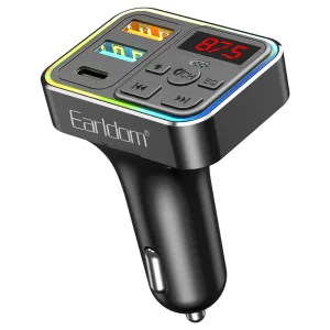 شارژر فندکی و اف ام پلیر بلوتوثی ارلدام مدل M109 توان 3.1 وات