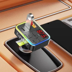 شارژر فندکی و اف ام پلیر بلوتوثی ارلدام مدل M109 توان 3.1 وات