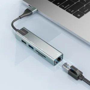 هاب USB و تایپ سی 5 پورت ارلدام مدل HUB24