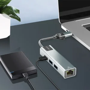هاب USB و تایپ سی 4 پورت ارلدام مدل HUB23