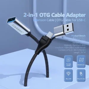مبدل 3.0 USB به تایپ سی / USB ارلدام OT83