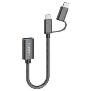 مبدل 3.0 USB به تایپ سی / Micro USB ارلدام OT84