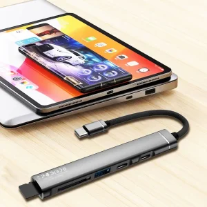 هاب تایپ سی 5 پورت ارلدام مدل ET-HUB21