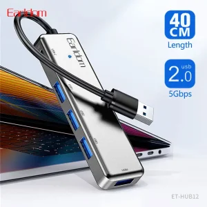 هاب 5 پورت USB2.0 ارلدام مدل HUB12