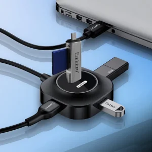 هاب 4 پورت USB2.0 ارلدام مدل HUB06