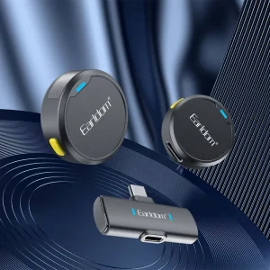 میکروفون یقه‌ای بی سیم ارلدام مدل MC15C دوکاربره تایپ سی