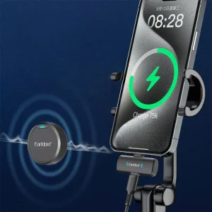 میکروفون یقه‌ای بی سیم ارلدام مدل MC15C دوکاربره تایپ سی