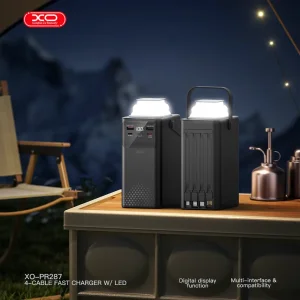 پاوربانک ایکس او مدل PR287 ظرفیت 80000 میلی آمپر توان 22.5 وات