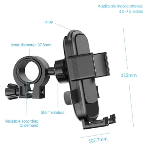 هولدر و پایه نگهدارنده موتوری گوشی موبایل ارلدام مدل EH245