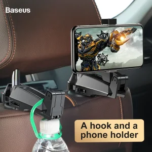 هولدر و پایه نگهدارنده گوشی موبایل بیسوس مدل BackSeat Vehicle Phone Holder Hook