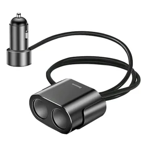 شارژر فندکی بیسوس مدل CRDYQ-01 توان 80 وات