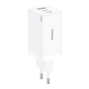 شارژر دیواری بیسوس GaN5 Pro CCGAN65E5 توان 65 وات با کابل 100 وات