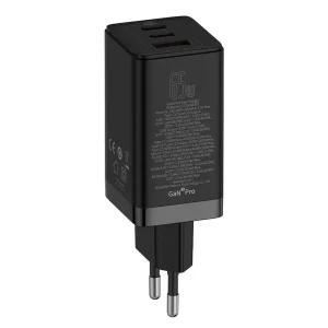 شارژر دیواری بیسوس GaN5 Pro CCGAN65E5 توان 65 وات با کابل 100 وات