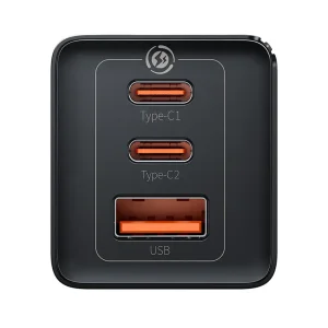 شارژر دیواری بیسوس GaN5 Pro CCGAN65E5 توان 65 وات با کابل 100 وات