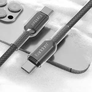 کابل شارژ USB-C به USB-C ارلدام مدل EC-205C-C طول 1 متر توان 60 وات