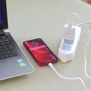 کابل شارژ USB به لایتنینگ ارلدام مدل EC-095i طول 1 متر توان 2.4 آمپر