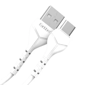 کابل شارژ USB به Type-C ارلدام مدل EC-095C طول 1 متر توان 2.4 آمپر