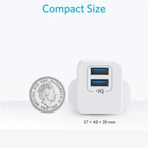 شارژر دیواری انکر PowerPort mini مدل A2620 توان 12 وات