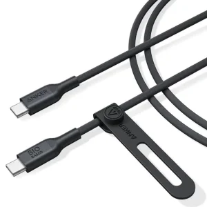 کابل شارژ USB-C به USB-C انکر 544 مدل A80F2 طول 1.8 متر توان 140 وات