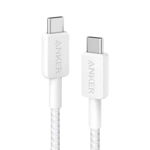 کابل شارژ USB-C به USB-C انکر مدل Durable A81F6 طول 1.8 متر توان 60 وات