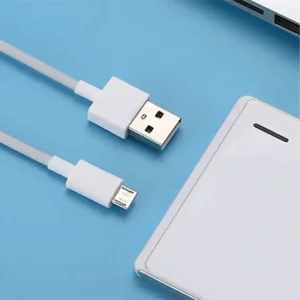 کابل شارژ USB به micro USB شیائومی طول 0.8 متر توان 2 آمپر