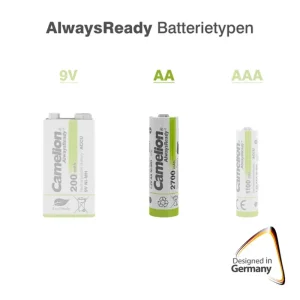 باتری قلمی قابل شارژ کملیون مدل AlwaysReady 2700 بسته 2 عددی