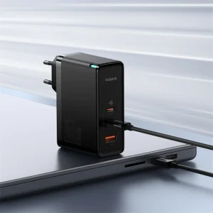 شارژر دیواری بیسوس GaN5 Pro Fast Charger CCGAN160CE توان 160 وات با کابل