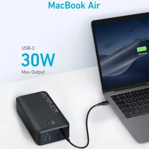 پاوربانک انکر 347 مدل A1377 ظرفیت 40000 میلی آمپر توان 30 وات