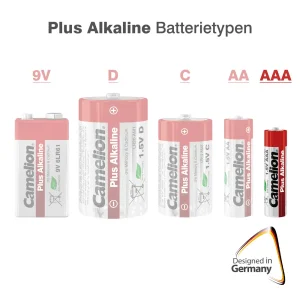 باتری نیم قلمی کملیون مدل Plus Alkaline بسته 2 عددی