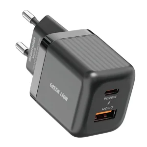 شارژر دیواری گرین لاین Ultra Compact GaN مدل GL-WC31 توان 20 وات