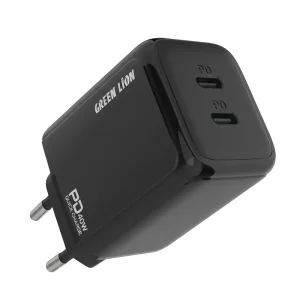 شارژر دیواری گرین لاین Dual PD مدل GL-W23B توان 40 وات