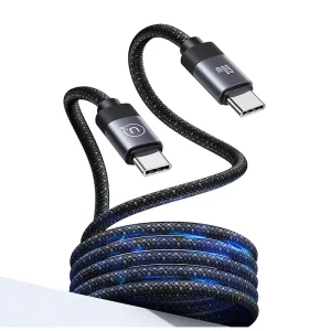 کابل شارژ USB-C به USB-C یوسمز مدل SJ704  طول 1 متر توان 60 وات