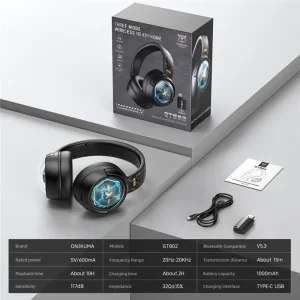 هدفون گیمینگ بی سیم اونیکوما Onikuma GT802