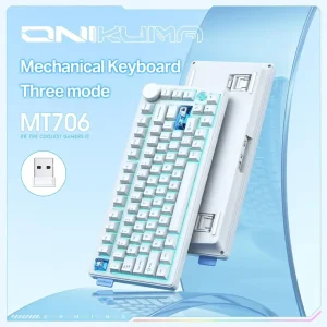 کیبورد مکانیکال بی سیم اونیکوما مدل MT706