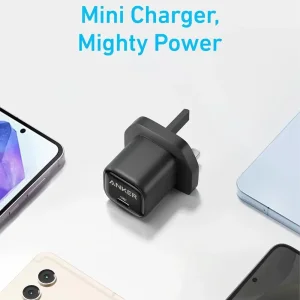 شارژر دیواری انکر مدل B2656 توان 25 وات با کابل USB-C