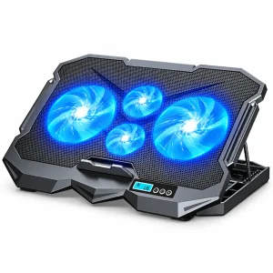 پایه خنک کننده لپ تاپ آیس کورل مدل K22 با 4 فن