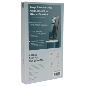 قاب چرمی لولوو Levelo Morphix Leather Grip موبایل آیفون iPhone 15 Pro Max