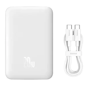 پاوربانک مگنتی بیسوس مدل Magnetic Mini PPCXM10 ظرفیت 10000 توان 20 وات